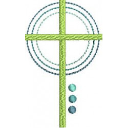 Stickdatei - Kreuz 4